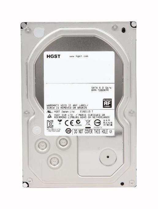 HUS724030ALA640 HGST Hitachi Ultrastar 7K4000 3TB 7200RPM SATA 6Gbps 64MB Cache (512n) 3.5-inch Internal Hard Drive