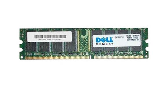 HW5M5 Dell 2GB PC3-10600 DDR3-1333MHz ECC Unbuffered CL9 240-Pin DIMM Single Rank Memory Module