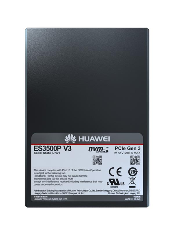 HWE32P43008L000N Huawei Tech Co ES3500P V3 800GB PCI Express 3.0 x4 SSD