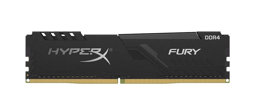 HX432C16FB3/8 Kingston HyperX FURY Black 8GB PC4-25600 DDR4-3200MHz non-ECC Unbuffered CL16 288-Pin DIMM 1.35V Memory Module