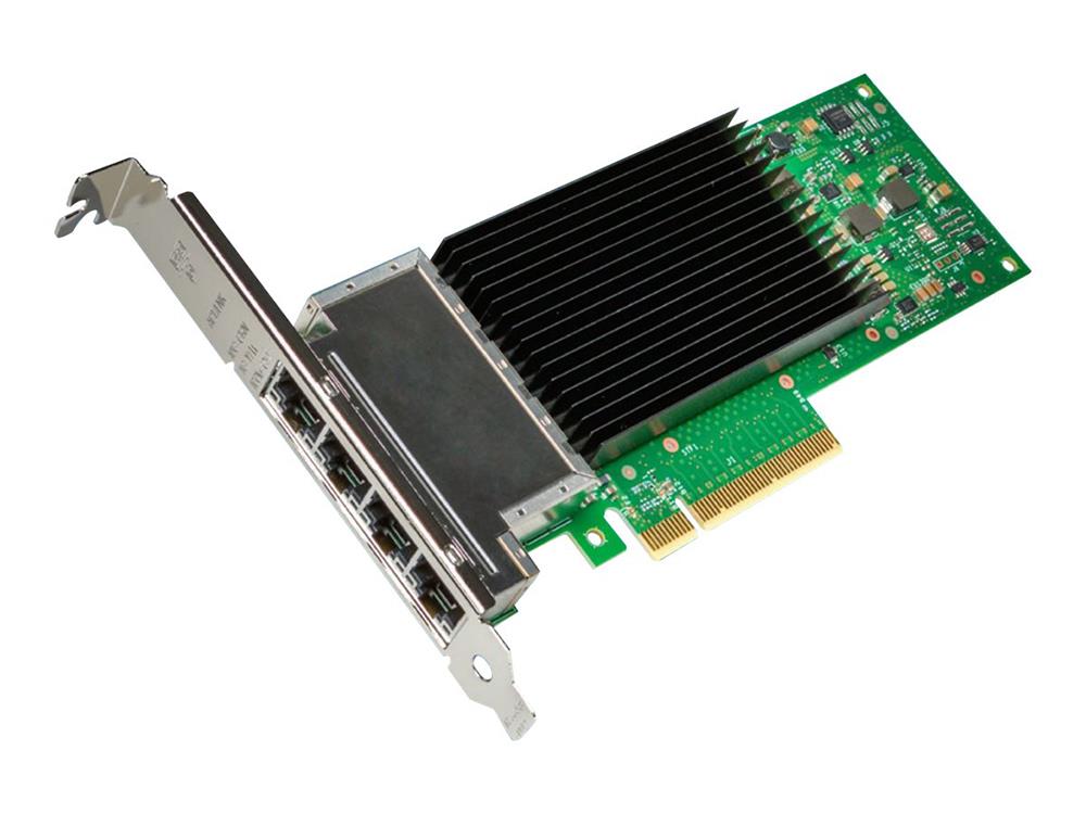 I710-T4L Intel Quad Port PCI-Express 3.0 x8 Low Profile And Full Height 1/100 Gigabit Ethernet Network Adapter