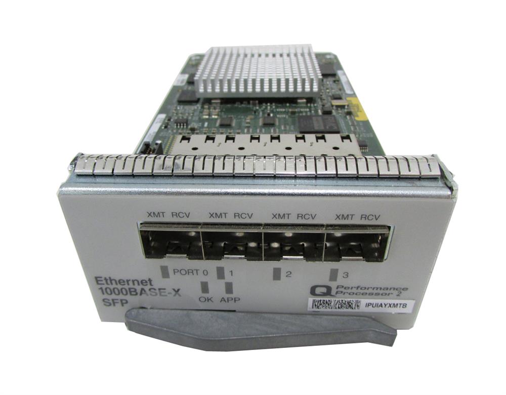 IPUIAYXMTB Juniper 4-Ports Type1 Gigabit Ethernet IQ2 PIC Interface Module (Refurbished)