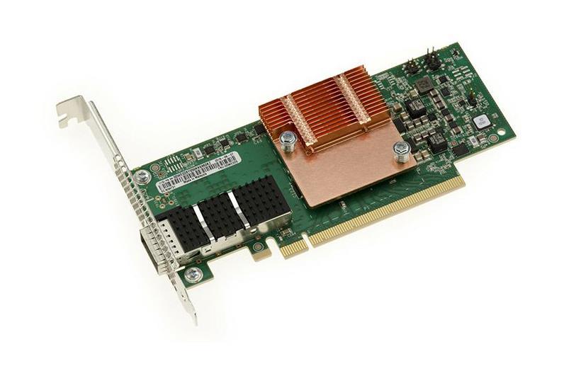 J10548-025-LP Intel 1-Port 100Gbs QSFP28 PCIE 3.0 x16 Network Card