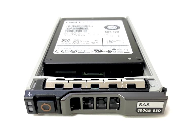 J1882 Dell 800GB TLC SAS 12Gbps Mixed Use (512e) 2.5-inch Internal Solid State Drive (SSD)