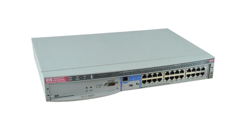J3177A HP AdvanceStack 224T 24-Ports RJ-45 10Base-T and 100Base-TX Fast Ethernet High Performance LAN Switch (Refurbished)
