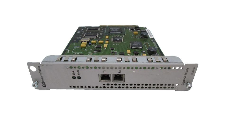J4114-61001 HP ProCurve Switch 4000/8000M 1-Port SC Gigabit-LX Expansion Module (Refurbished)