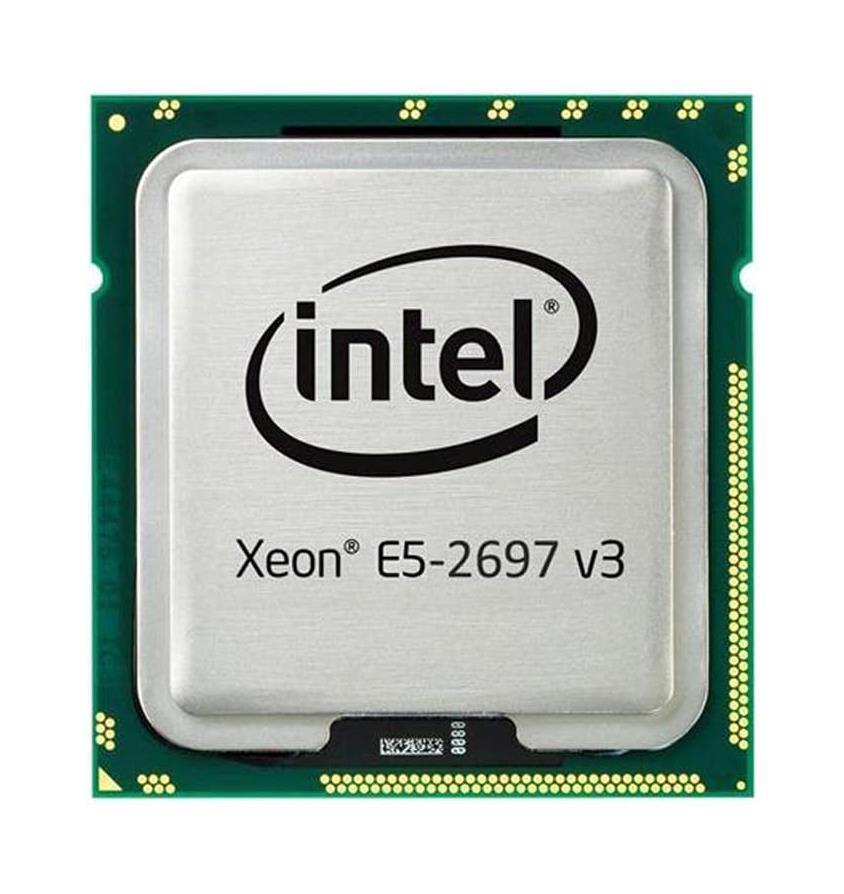 J6X48 Dell 2.60GHz 9.60GT/s QPI 35MB L3 Cache Socket LGA2011 Intel Xeon E5-2697 v3 14-Core Processor Upgrade
