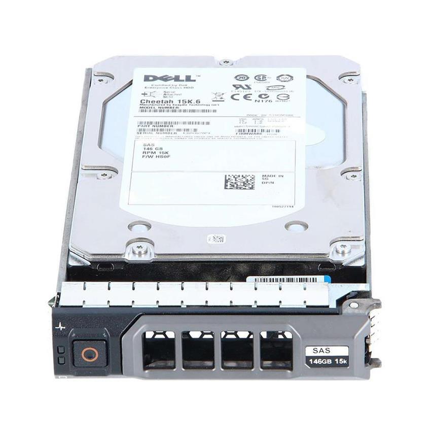 J8091 Dell 146GB 15000RPM SAS 3Gbps 8MB Cache 3.5-inch Internal Hard Drive