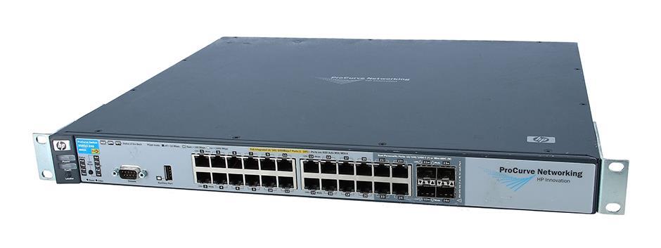 J8692A HP ProCurve 3500YL 24G-Power Intelligent Edge 24-Ports 10/100/1000Base-T LAN Stackable Ethernet Switch with 4x SFP (mini-GBIC) 1 x Expansion Sl (Refurbished)