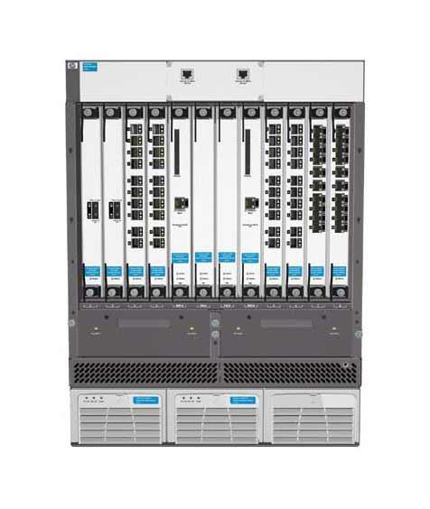 J8727A#AKM HP ProCurve 8108FL 8-Ports Expansion Slots Rack-mountable 13U Switch Chassis (Refurbished)