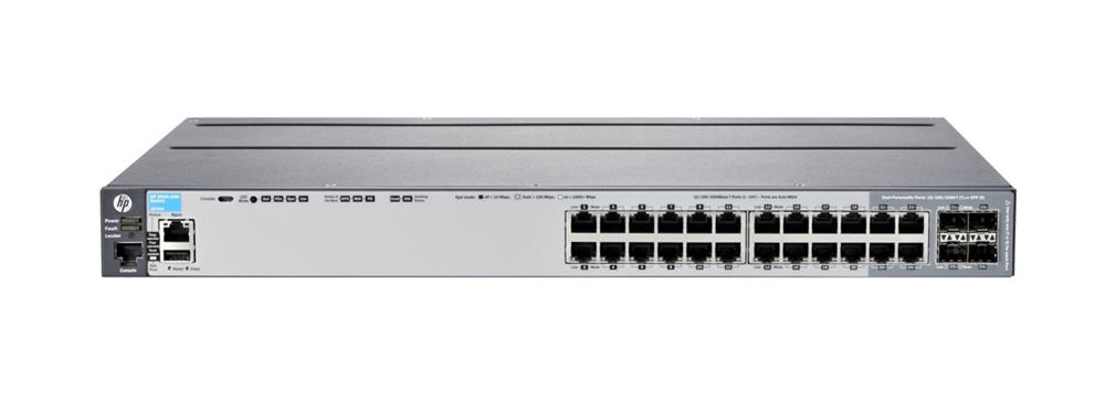 J9726A HP 2920-24G 24-Ports 10/100/1000Base-T Gigabit Ethernet Managed Switch with 4x Shared Gigabit SFP Ports (Refurbished)