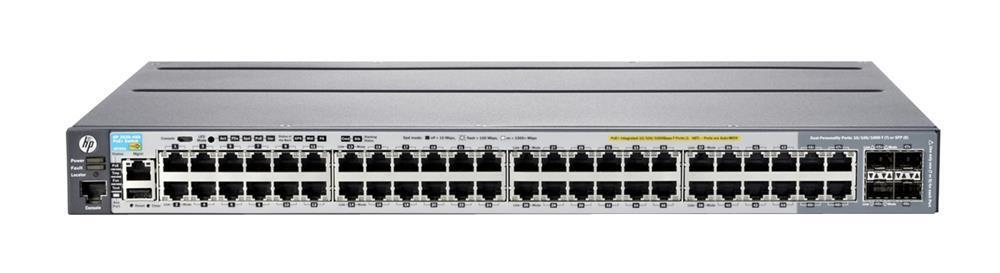 J9728A#ABB HP 2920-48G 48-Ports RJ-45 10/100/1000Base-T PoE+ Manageable Rack-Mountable with combo Gigabit SFP Switch (Refurbished)