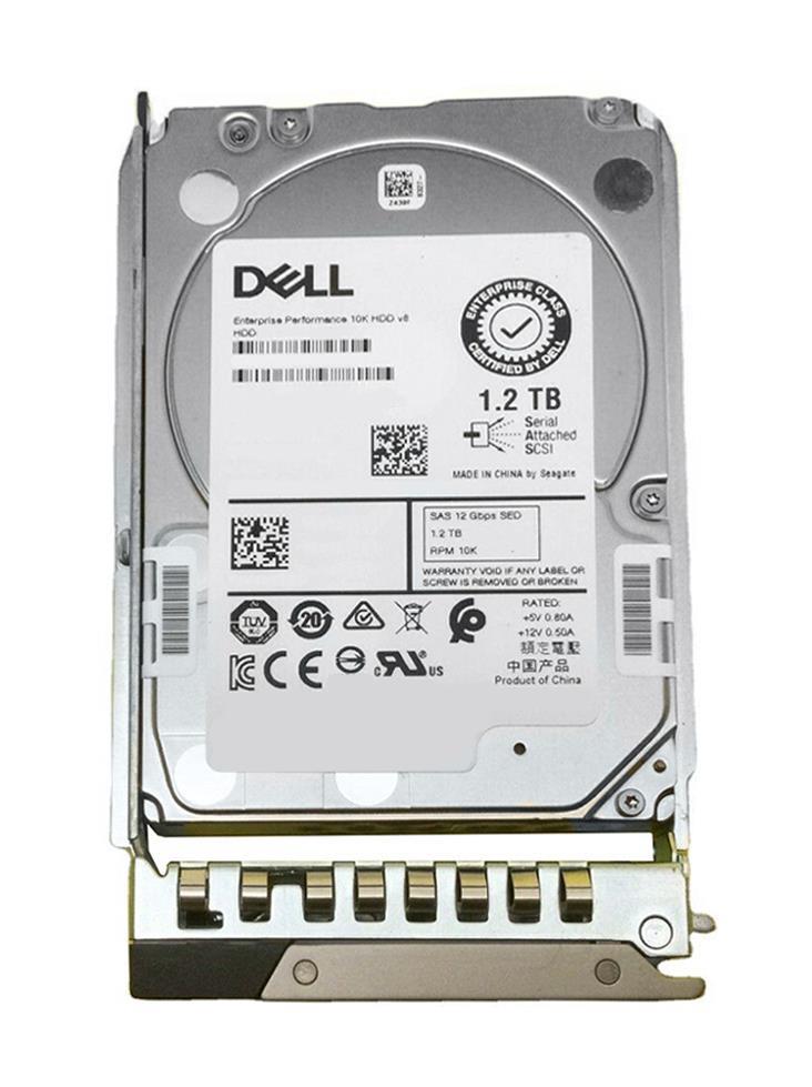 K41G1 Dell 1.2TB 10000RPM SAS 12Gbps Hot Swap 2.5-inch Internal Hard Drive with 3.5-inch Hybrid Carrier