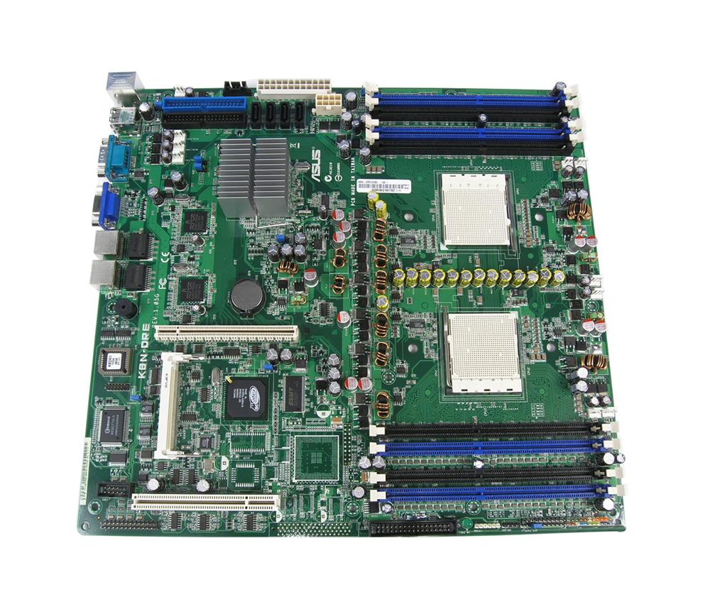K8N-DRE Asus Socket 940 Nvidia nForce 2200 Professional Chipset AMD Opteron Processors Support DDR 8x DIMM 4x SATA 1.5Gb/s E-ATX Server Motherboard (Refurbished)