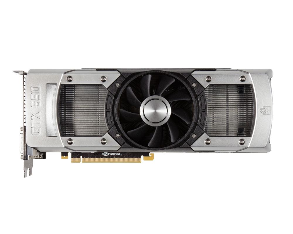 KCC-REM-NVA-P2000 Nvidia GeForce GTX 690 4GB GDDR5 512-Bit 3x DVI / Mini DisplayPort / HDCP Ready/ SLI Support PCI Express 3.0 x16 Video Graphics Card