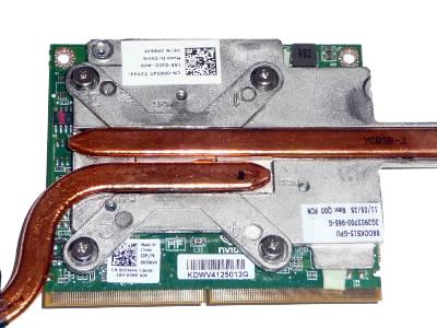 KDWV4 Dell Nvidia Quadro 1000M 2GB DDR3 VGA Video Graphics Card for Precision M4600