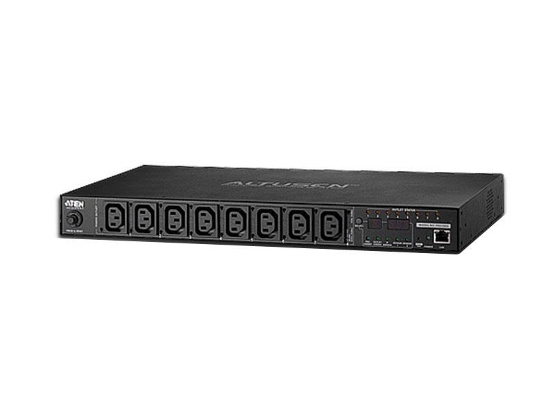 KP1840DN Aten 8-Port 40A 8 x NEMA 5-20R 1U Rack-Mountable Power Distribution Unit (PDU) (Refurbished)