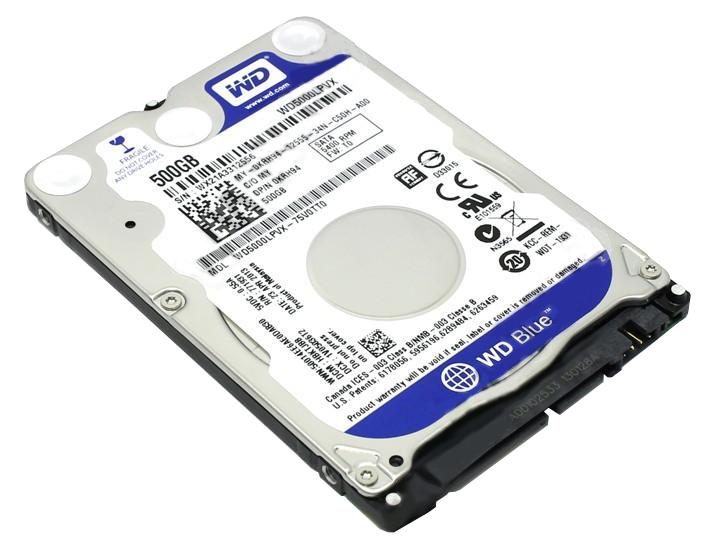 KRH94 Dell 500GB 5400RPM SATA 6Gbps 8MB Cache 2.5-inch Internal Hard Drive