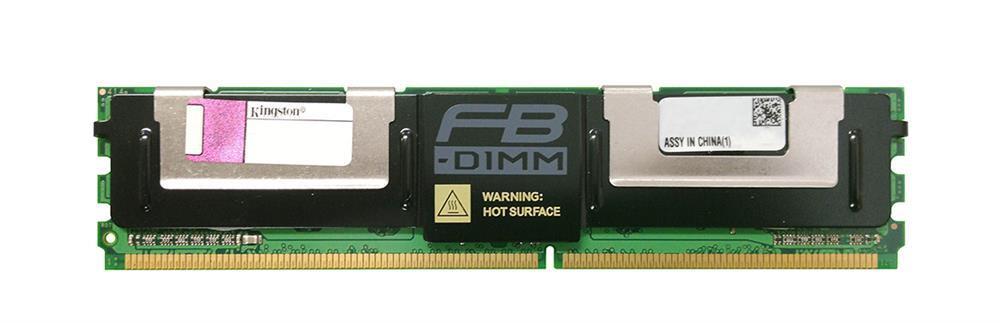 KTA-MP667K2/2G Kingston 2GB Kit (2 X 1GB) PC2-5300 DDR2-667MHz ECC Fully Buffered CL5 240-Pin DIMM Dual Rank Memory MA685G/A