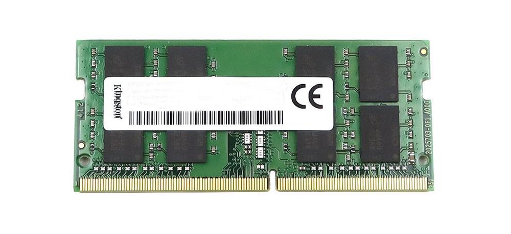 KTH-PN426ES8/16G Kingston 16GB PC4-21300 DDR4-2666MHz ECC Unbuffered CL19 260-Pin SoDimm 1.2V Single Rank Memory Module