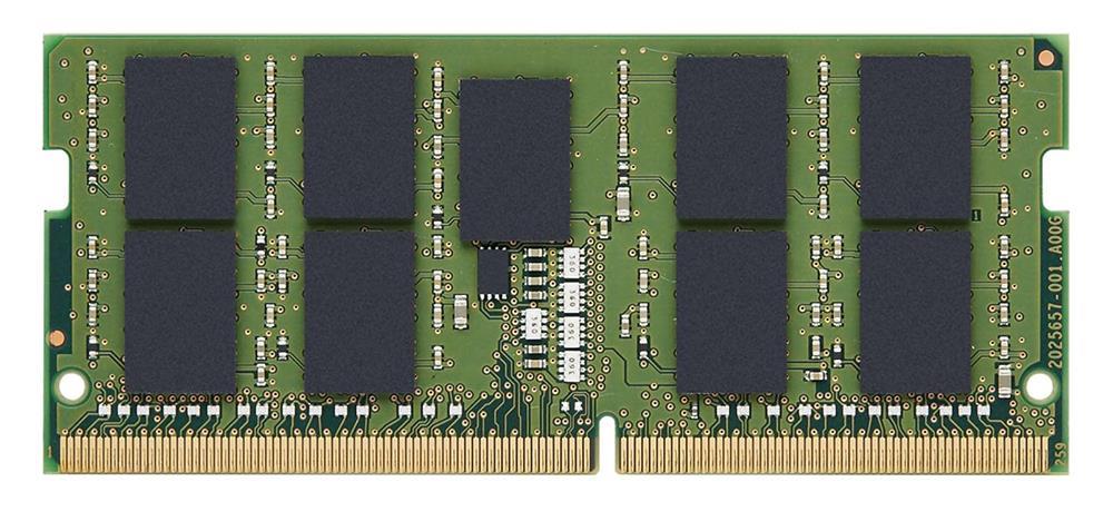 KTL-TN429E/16G Kingston 16GB PC4-23400 DDR4-2933MHz ECC Unbuffered CL21 260-Pin SoDimm 1.2V Single Rank Memory Module