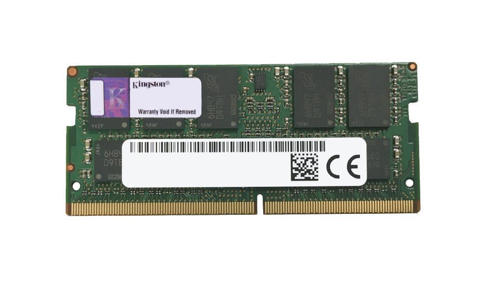 KTL-TN432E/16G Kingston 16GB PC4-25600 DDR4-3200MHz ECC Unbuffered CL22 260-Pin SoDimm 1.2V Dual Rank Memory Module