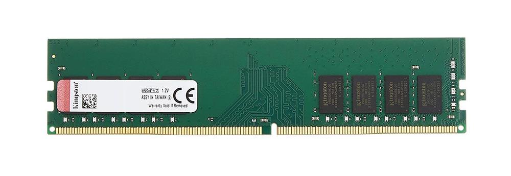 KVR26N19S6/8BK Kingston 8GB PC4-21300 DDR4-2666MHz non-ECC Unbuffered CL19 288-Pin DIMM 1.2V Single Rank Memory Module