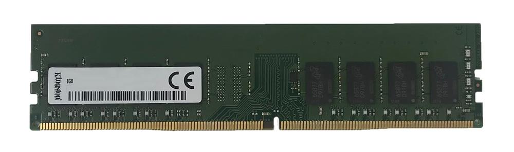 KVR29N21S6/8 Kingston 8GB PC4-23400 DDR4-2933MHz non-ECC Unbuffered CL21 288-Pin DIMM 1.2V Single Rank Memory Module
