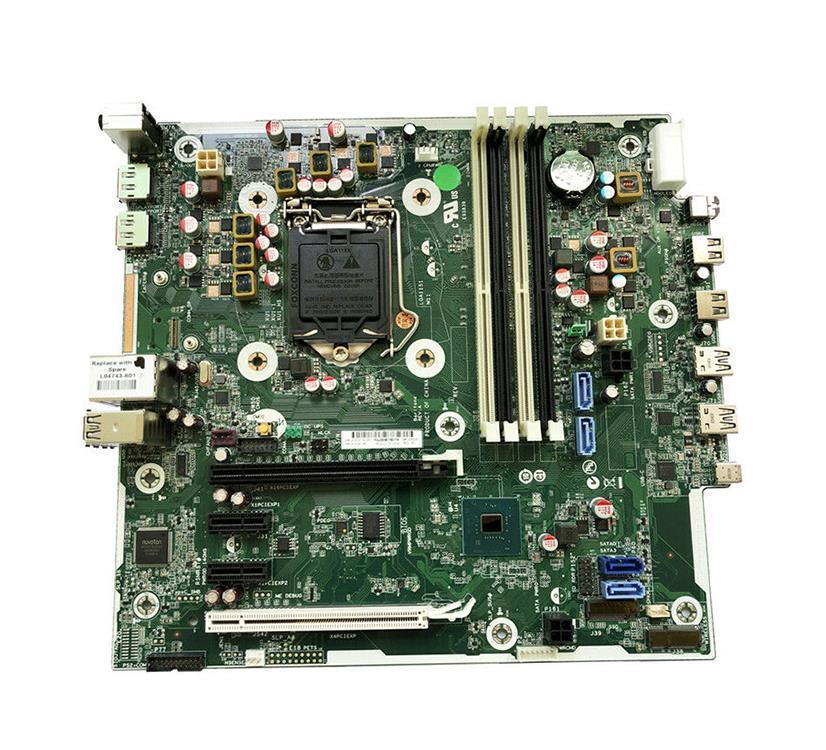 L04743-001 HP System Board (Motherboard) Socket LGA 1151 for ProDesk 600 G4 MT Desktop (Refurbished)