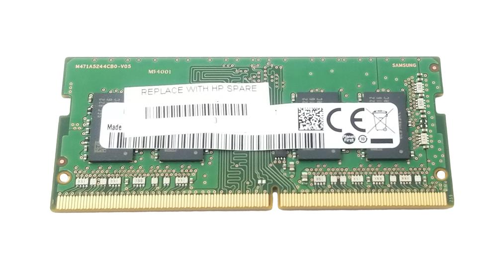 L10598-852 HP 4GB PC4-21300 DDR4-2666MHz non-ECC Unbuffered CL19 260-Pin SoDimm 1.2V Single Rank Memory Module