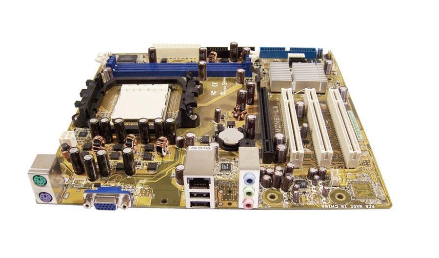 M2N-61LA ASUS Socket AM2 Nvidia GeForce 6100 / nForce 420 Chipset AMD Athlon 64 X2/ Athlon 64 Processors Support DDR2 2x DIMM Motherboard (Refurbished)