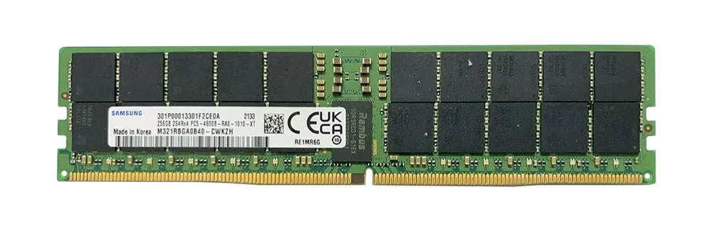 M321RBGA0B40-CWK Samsung 256GB PC5-38400 DDR5-4800MHz ECC Registered CL46 288-Pin DIMM 1.1V Octal Rank Memory Module