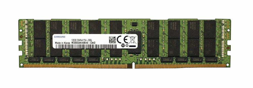M386AAK40B40-CWD Samsung 128GB PC4-21300 DDR4-2666MHz Registered ECC CL19 288-Pin Load Reduced DIMM 1.2V Octal Rank Memory Module