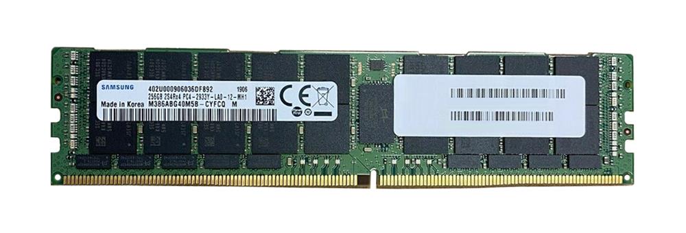M386ABG40M5B-CYF Samsung 256GB PC4-23400 DDR4-2933MHz Registered ECC CL21 288-Pin Load Reduced DIMM 1.2V Octal Rank Memory Module