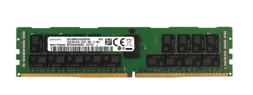 M393A4K40CB2-CVFC0 Samsung 32GB PC4-23400 DDR4-2933MHz Registered ECC CL21 288-Pin DIMM 1.2V Dual Rank Memory Module