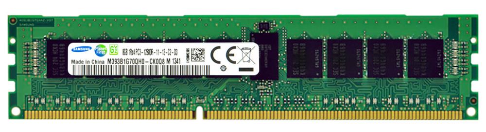 M393B1G70QH0-CK0 Samsung 8GB PC3-12800 DDR3-1600MHz ECC Registered CL11 240-Pin DIMM Single Rank Memory Module