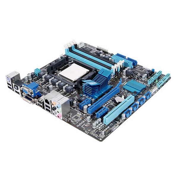M4A88TD-M ASUS Socket AM3 AMD 880G + SB850 Chipset AMD Phenom II/ AMD Athlon II/ AMD Sempron 100 Series Processors Support DDR3 4x DIMM 6x SATA 6.0Gb/s Micro-ATX Motherboard (Refurbished)