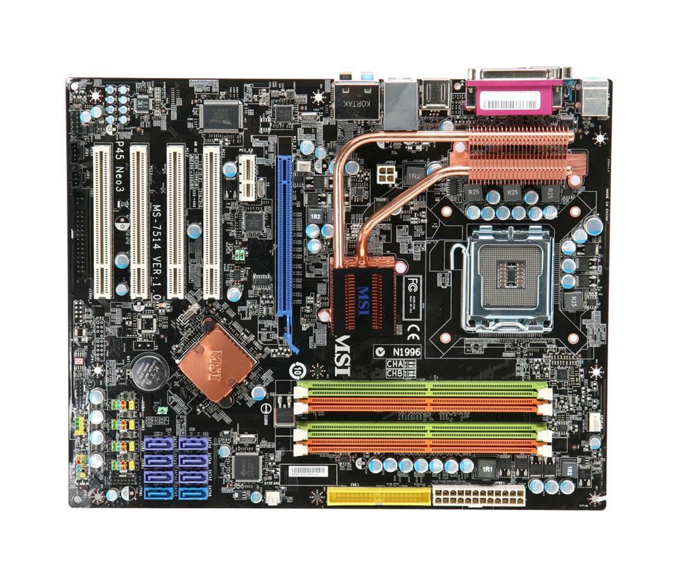 M4L-80050722 MSI P45 Neo3-FR (MS-7514-010) Motherboard MS-7514-010