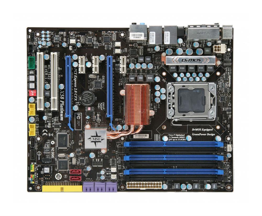 M4L-80054569 MSI X58 Platinum SLI Motherboard