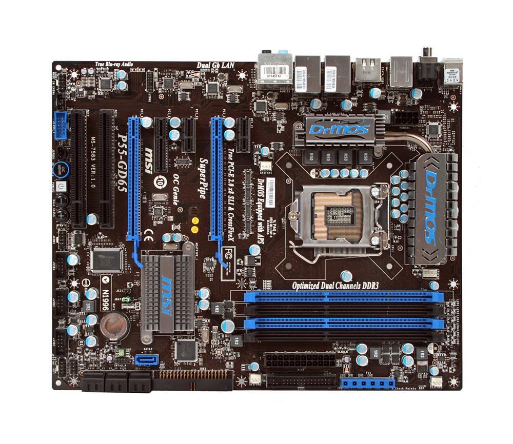 M4L-80062001 MSI P55-GD65 Motherboard
