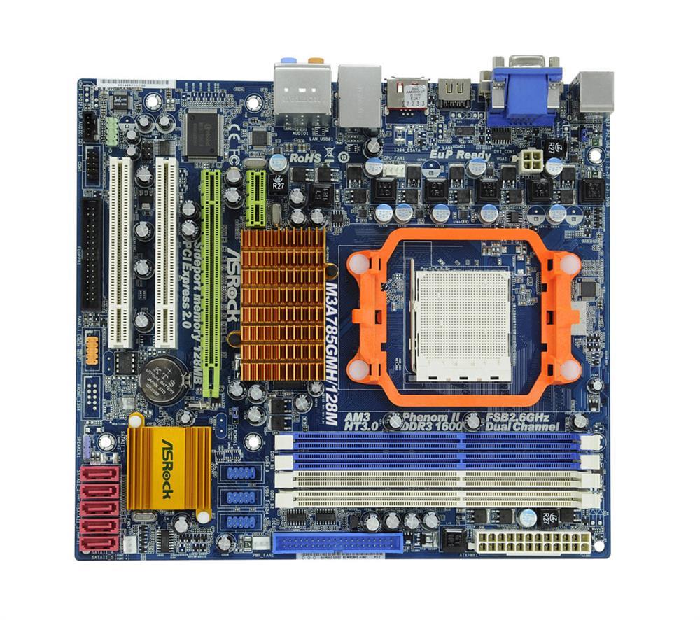 M4L-80069990 ASRock M3A785GMH/128M Motherboard