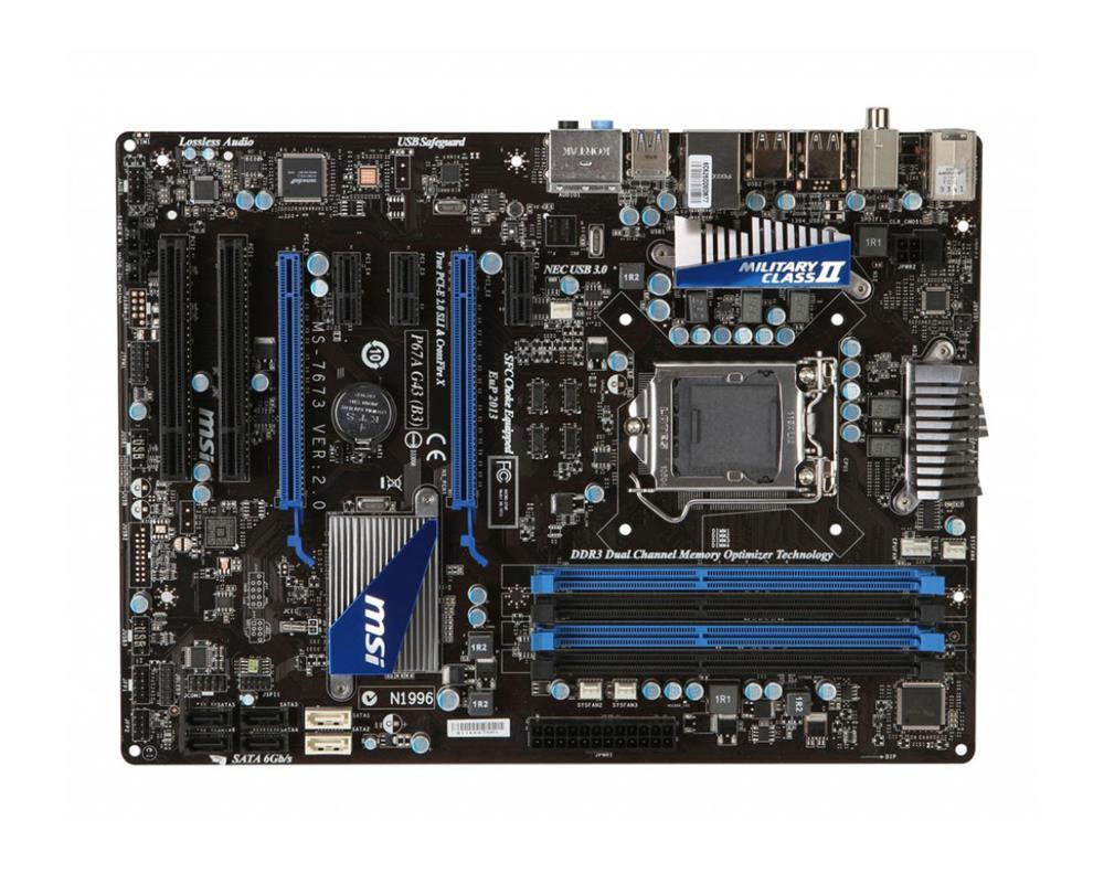 M4L-80077374 MSI P67A-G43 Motherboard