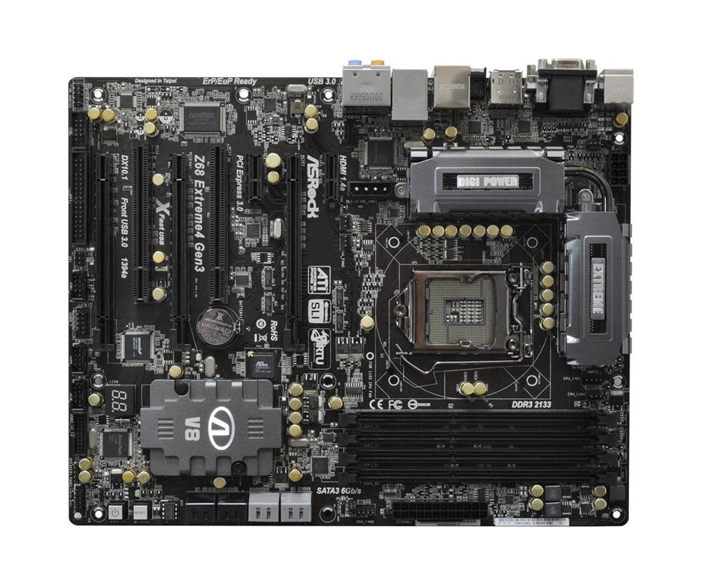 M4L-80092344 ASRock Z68 Extreme4 Gen3 Motherboard