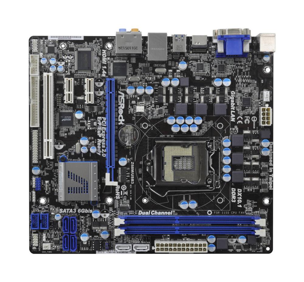 M4L-80092349 ASRock Z68M USB3 Motherboard