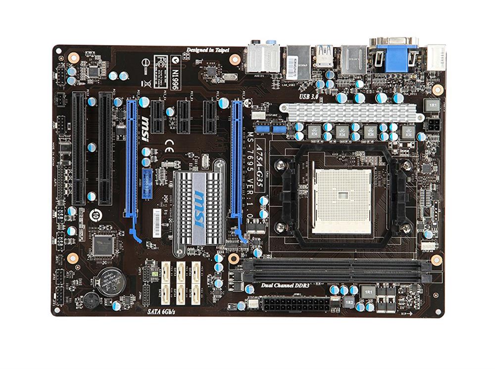 M4L-80092395 MSI A75A-G35 Motherboard