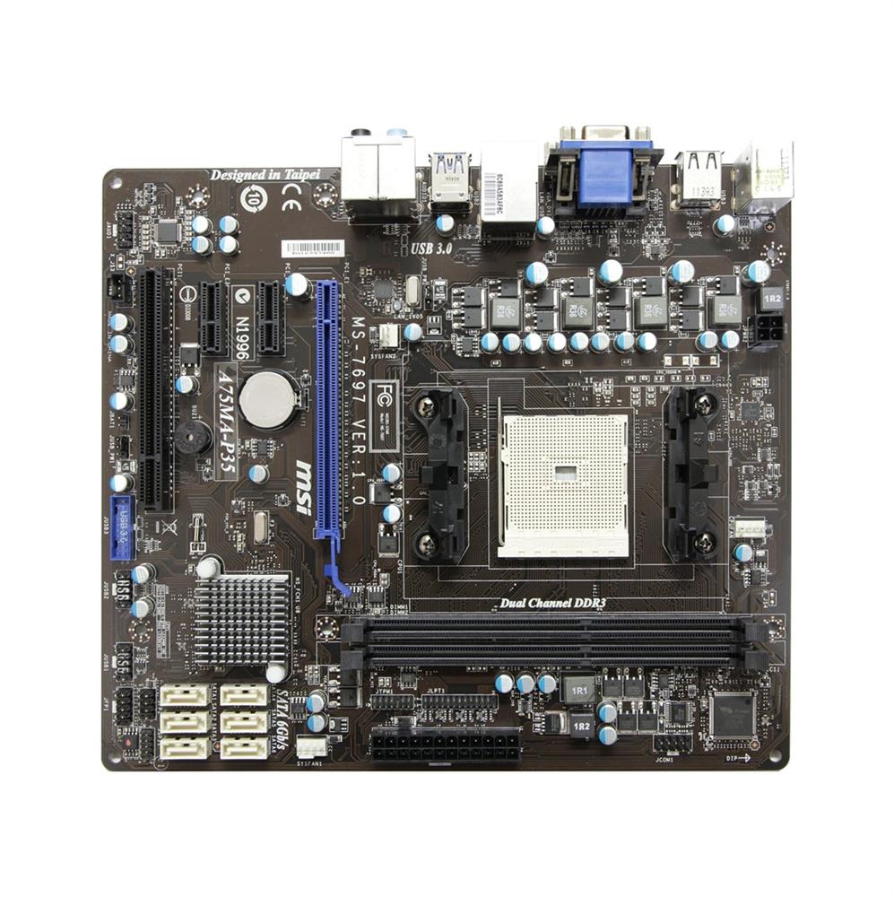 M4L-80092397 MSI A75MA-P35 Motherboard