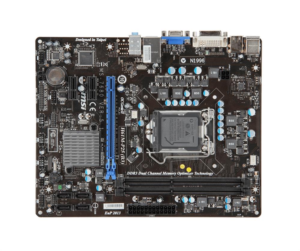 M4L-80092452 MSI H61M-P25 (B3) Motherboard