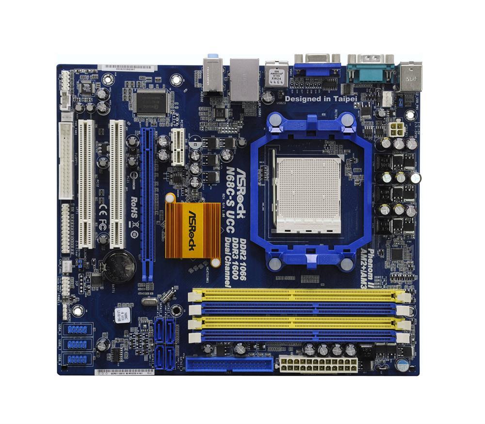 M4L-80093096 ASRock N68C-S UCC Motherboard (DDR3)
