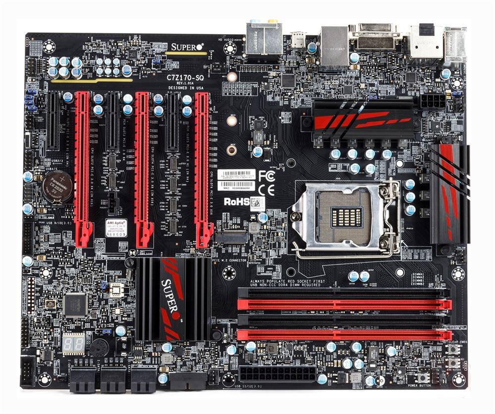 M4L-80108621 SuperMicro C7Z170-SQ Motherboard