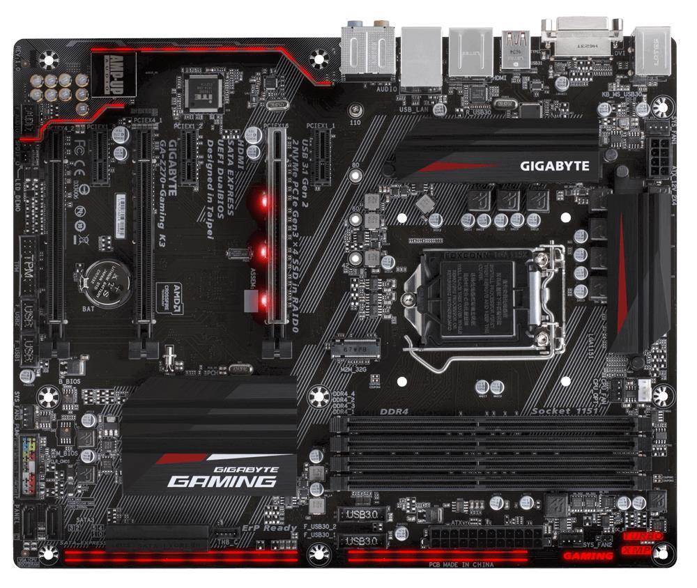 M4L-80119210 Gigabyte Tech GA-Z270-Gaming K3 Motherboard